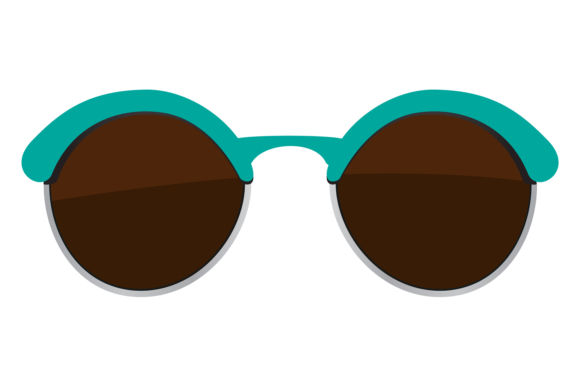 Black Glasses Color Icon: The Ultimate Sun Protection Design Asset