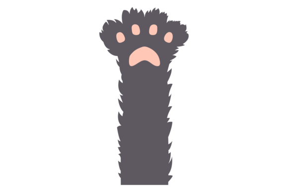 Black Kitty Leg: A Playful Pet Symbol for Creative Projects
