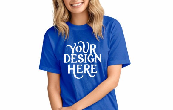 Comfort Colors 1745 T-Shirt, Color True R: A Designer's Instant Download