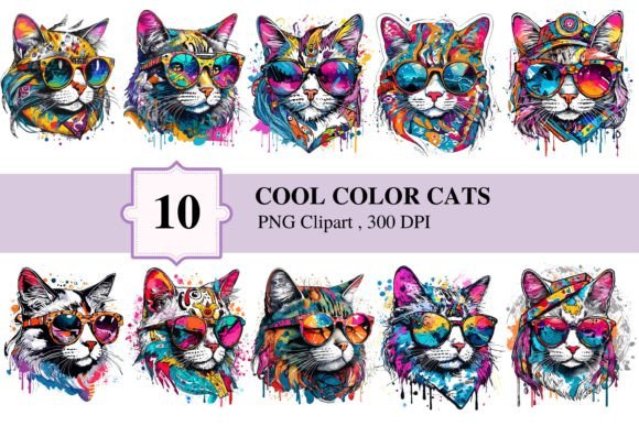 Cool Color Cats: Your New Go-To for Vibrant Branding