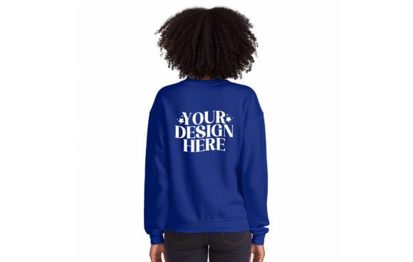 Gildan 18000 Sweatshirt Back Mockup: A Game-Changer for Your Designs