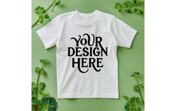 St. Patrick's White Color Empty T-Shirt: Your Creative Canvas